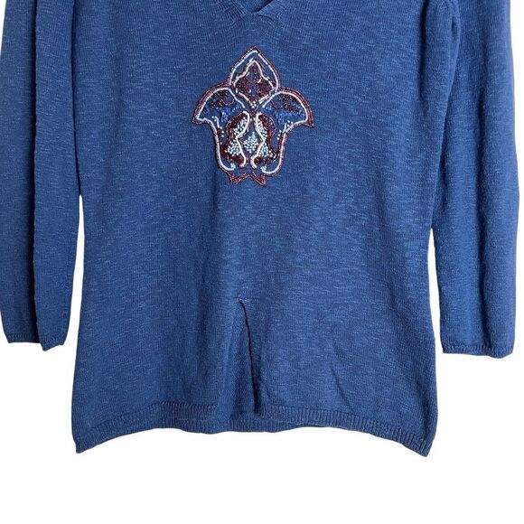 Tommy Hilfiger denim 100% cotton know sweater - Picture 2 of 8